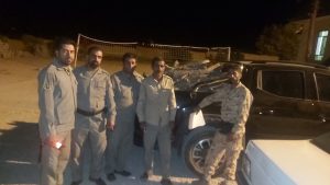 کشف وضبط دوقبضه اسلحه ویک خودروی حامل هیزم