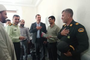 دیدار اعضای شورای تامین دنا بافرماندار