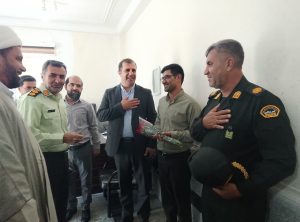 دیدار اعضای شورای تامین دنا بافرماندار