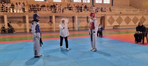 مسابقات تکواندو انتخابی کشوری بانوان در سیسخت