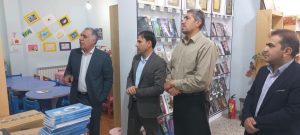 بازدید مشاور وزیر ارشاد از کتابخانههای دنا