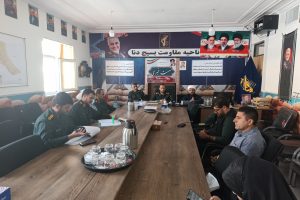 نشست خبری فرمانده سپاه دنا با اصحاب رسانه