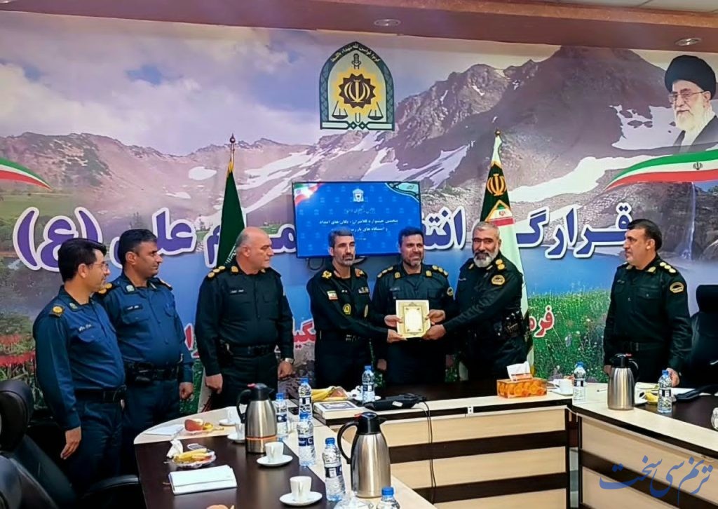 تجلیل از سرهنگ جاودان