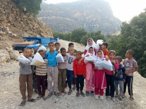 کمک به دانش آموزان جلاله