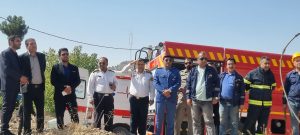 مانور آتش سوزی و انفجار سیسخت