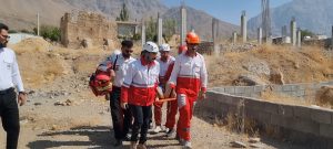 مانور آتش سوزی و انفجار سیسخت