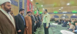تجلیل از فرمانده انتطامی دنا و همکارانشان