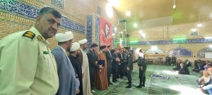 تجلیل از فرمانده انتطامی دنا و همکارانشان
