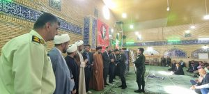 تجلیل از فرمانده انتطامی دنا و همکارانشان